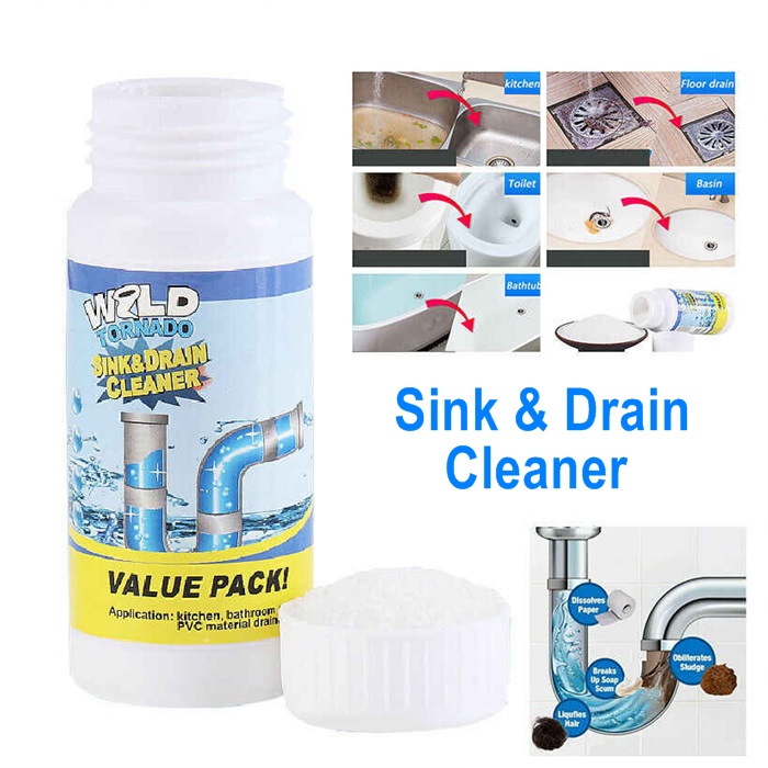 Buy Wild Tornado Powerful Sink & Drain Cleaner High Efficiency Clog